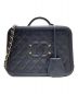 CHANEL（シャネル）の古着「CCフィリグリー バニティバッグ」｜ブラック