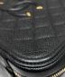 中古・古着 CHANEL (シャネル) CCフィリグリー バニティバッグ ブラック：628000円