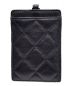 CHANEL (シャネル) マトラッセチェーンショルダーパスケース ブラック サイズ:-：89800円