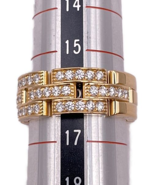 Cartier（カルティエ）Cartier (カルティエ) マイヨン パンテール ダイヤリング サイズ:57の古着・服飾アイテム