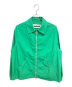 JIL SANDER+ジルサンダープラス）の古着「リングジップジャケット」｜グリーン