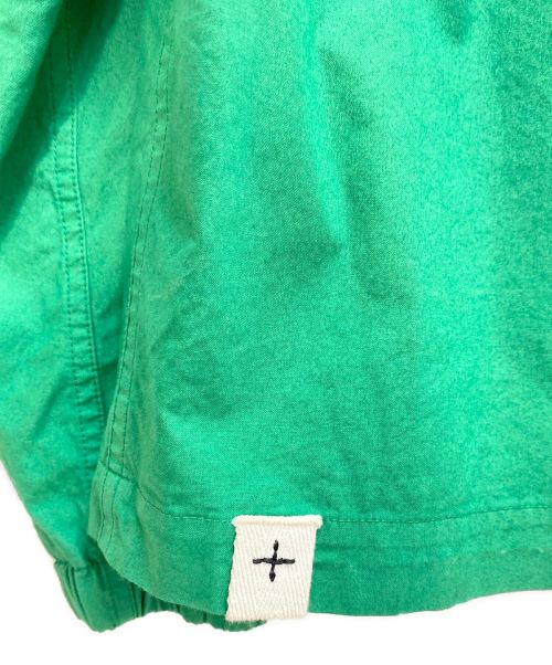 JIL SANDER+（ジルサンダープラス）JIL SANDER+ (ジルサンダープラス) リングジップジャケット グリーン サイズ:48の古着・服飾アイテム