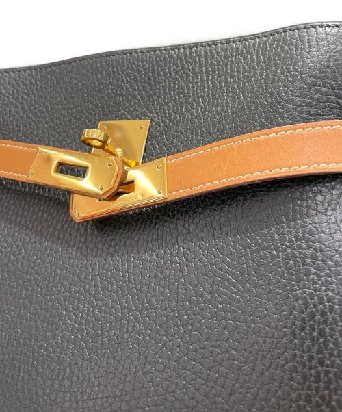 HERMES（エルメス）HERMES (エルメス) ケリースポーツGM ノワール×ゴールド サイズ:GMの古着・服飾アイテム