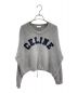 CELINE（セリーヌ）の古着「アスレチックセーター」｜ライトグレー