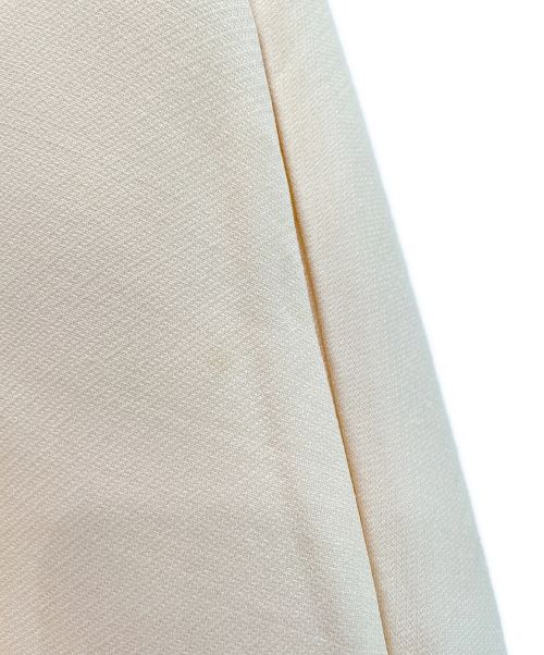 Christian Dior（クリスチャン ディオール）Christian Dior (クリスチャン ディオール) カシュクールドレスワンピース アイボリー サイズ:34の古着・服飾アイテム