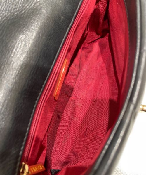 CHANEL（シャネル）CHANEL (シャネル) ジャイアントマトラッセチェーンショルダーバッグ ブラック サイズ:26の古着・服飾アイテム