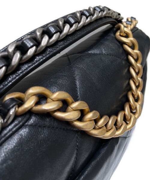 CHANEL（シャネル）CHANEL (シャネル) ジャイアントマトラッセチェーンショルダーバッグ ブラック サイズ:26の古着・服飾アイテム