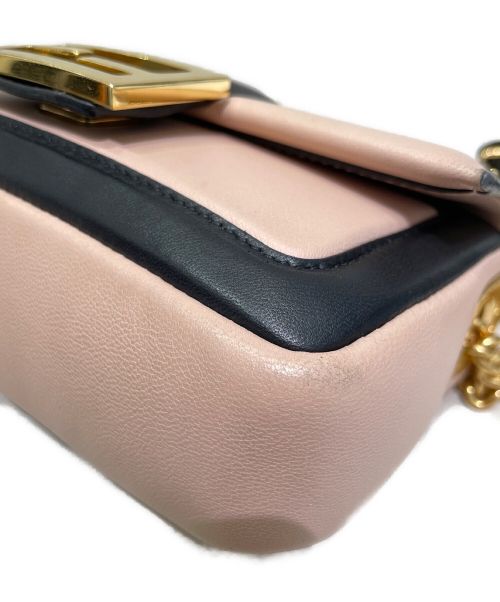 FENDI（フェンディ）FENDI (フェンディ) ミニバケットチェーンショルダーバッグ ピンクの古着・服飾アイテム