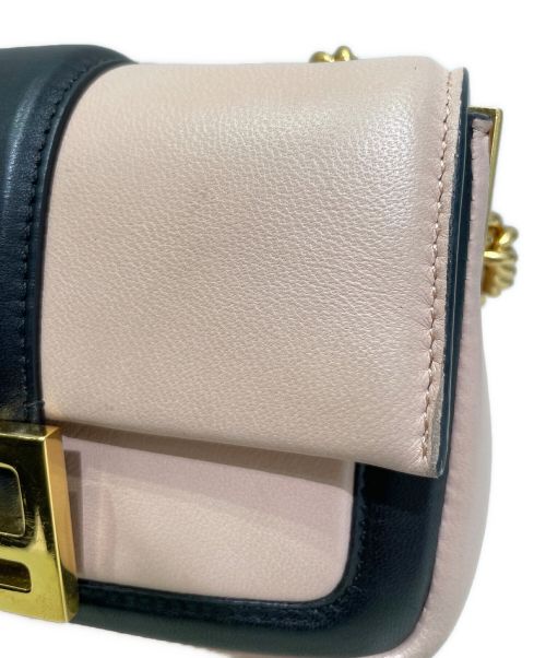 FENDI（フェンディ）FENDI (フェンディ) ミニバケットチェーンショルダーバッグ ピンクの古着・服飾アイテム