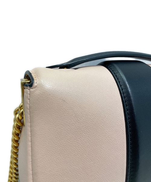 FENDI（フェンディ）FENDI (フェンディ) ミニバケットチェーンショルダーバッグ ピンクの古着・服飾アイテム