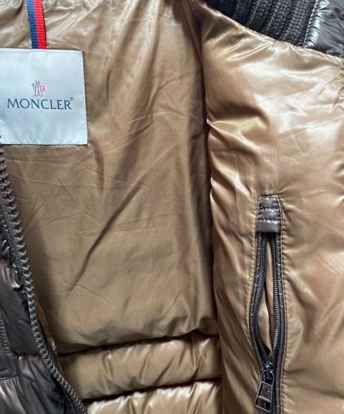 MONCLER（モンクレール）MONCLER (モンクレール) FEDOR/ダウンジャケット ブラウン サイズ:3の古着・服飾アイテム