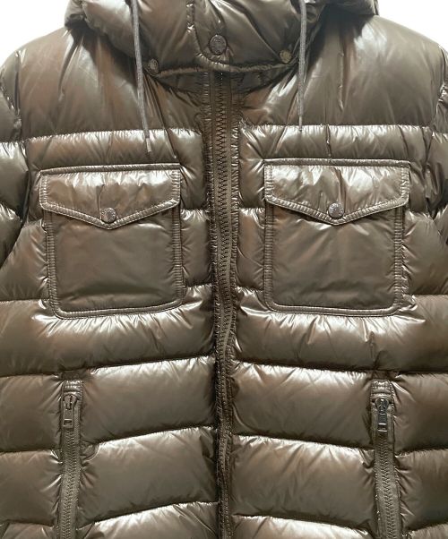 MONCLER（モンクレール）MONCLER (モンクレール) FEDOR/ダウンジャケット ブラウン サイズ:3の古着・服飾アイテム