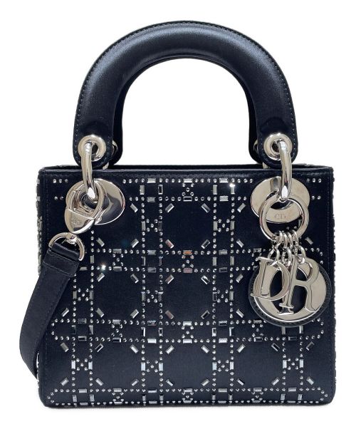 Christian Dior（クリスチャン ディオール）Christian Dior (クリスチャン ディオール) Lady Dior mini ブラック サイズ:miniの古着・服飾アイテム