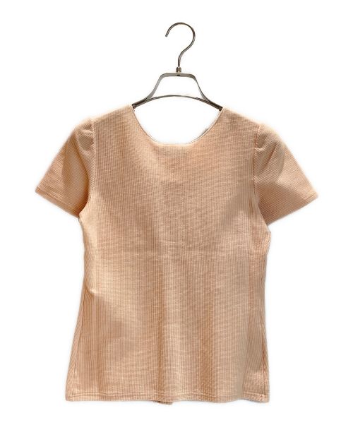 CHANEL（シャネル）CHANEL (シャネル) ショートスリーブニットシャツ ピンク サイズ:36の古着・服飾アイテム