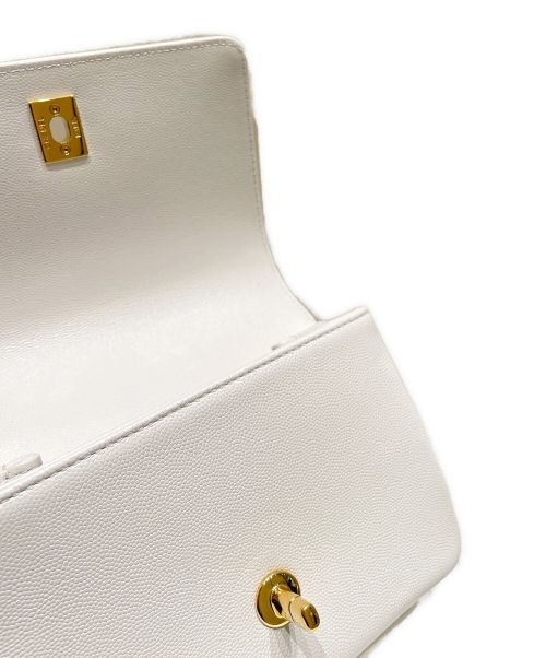 CHANEL（シャネル）CHANEL (シャネル) キャプテン ボディーバッグ ホワイト サイズ:-の古着・服飾アイテム
