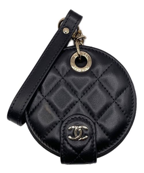 CHANEL（シャネル）CHANEL (シャネル) マトラッセラウンドネームタグ ブラックの古着・服飾アイテム