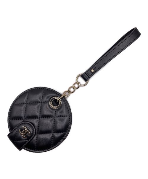 CHANEL（シャネル）CHANEL (シャネル) マトラッセラウンドネームタグ ブラックの古着・服飾アイテム
