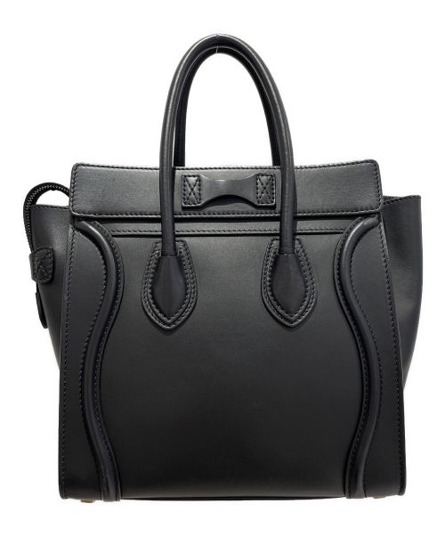 CELINE（セリーヌ）CELINE (セリーヌ) ラゲージ マイクロ ブラック サイズ:マイクロの古着・服飾アイテム