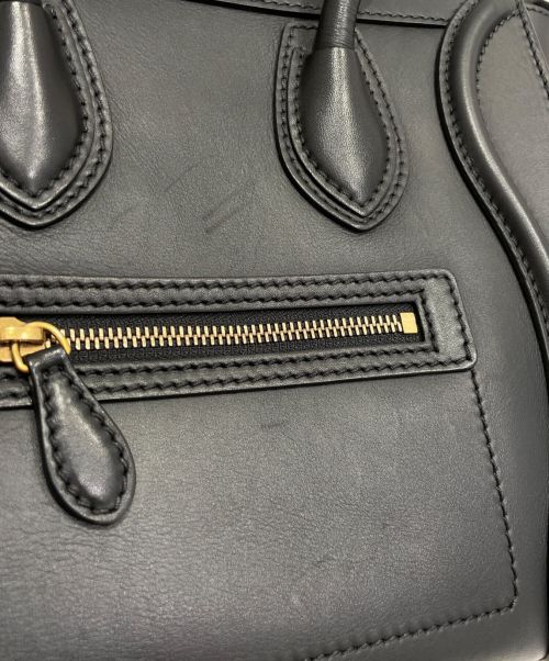 CELINE（セリーヌ）CELINE (セリーヌ) ラゲージ マイクロ ブラック サイズ:マイクロの古着・服飾アイテム
