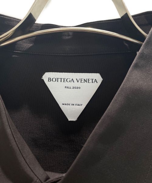 BOTTEGA VENETA（ボッテガベネタ）BOTTEGA VENETA (ボッテガベネタ) レギュラーカラーオーバーサイズシャツ ブラウン サイズ:41の古着・服飾アイテム