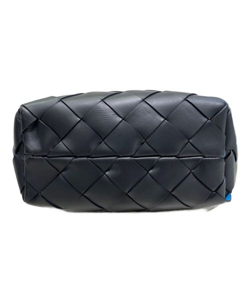 BOTTEGA VENETA（ボッテガベネタ）BOTTEGA VENETA (ボッテガベネタ) マキシイントレチャートトートバッグ ブラックの古着・服飾アイテム