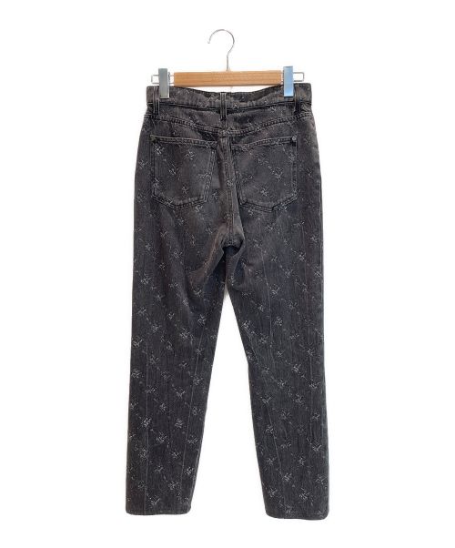 CHANEL（シャネル）CHANEL (シャネル) マトラッセデニムパンツ ブラック サイズ:36の古着・服飾アイテム