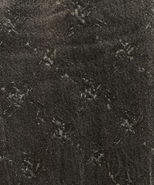 CHANEL（シャネル）CHANEL (シャネル) マトラッセデニムパンツ ブラック サイズ:36の古着・服飾アイテム