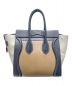 CELINE (セリーヌ) ラゲージマイクロ ブラック×カーキ サイズ:マイクロ：99800円