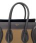 中古・古着 CELINE (セリーヌ) ラゲージマイクロ ブラック×カーキ サイズ:マイクロ：99800円