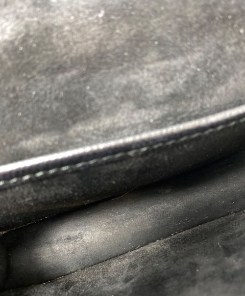 Christian Dior（クリスチャン ディオール）Christian Dior (クリスチャン ディオール) ジャディオール ショルダーバッグ ブラック×ゴールドの古着・服飾アイテム