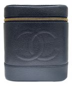 CHANELシャネル）の古着「バニティバッグ」｜ブラック