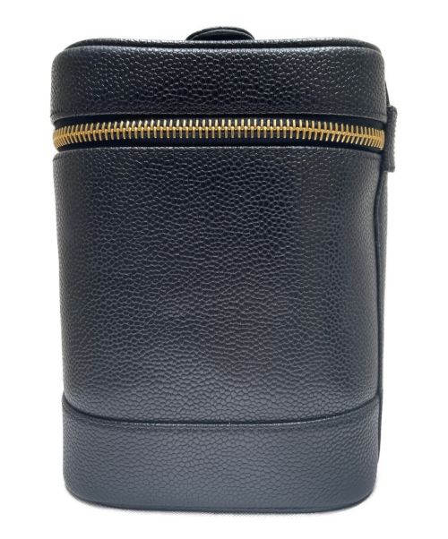 CHANEL（シャネル）CHANEL (シャネル) バニティバッグ ブラック サイズ:15の古着・服飾アイテム
