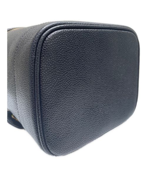 CHANEL（シャネル）CHANEL (シャネル) バニティバッグ ブラック サイズ:15の古着・服飾アイテム