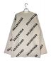BALENCIAGA (バレンシアガ) ALLOVER LOGO KNIT アイボリー サイズ:XS：59800円
