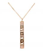 TIFFANY & Co.ティファニー）の古着「アトラスバーダイヤネックレス」