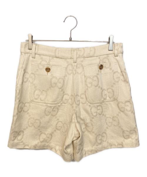 GUCCI（グッチ）GUCCI (グッチ) マキシGG コットン ショートパンツ アイボリー サイズ:42の古着・服飾アイテム