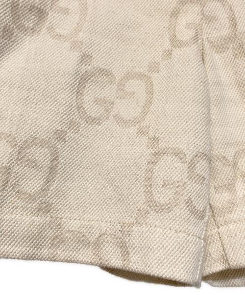 GUCCI（グッチ）GUCCI (グッチ) マキシGG コットン ショートパンツ アイボリー サイズ:42の古着・服飾アイテム