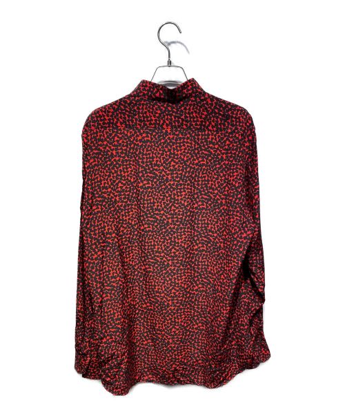 Saint Laurent Paris（サンローランパリ）Saint Laurent Paris (サンローランパリ) 15SS エディ期 ハート総柄シャツ/Archive レッド サイズ:42の古着・服飾アイテム