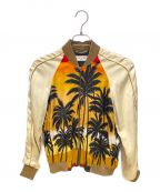Saint Laurent Parisサンローランパリ）の古着「16SS エディ期 パームツリージャケット/Archive」｜ゴールド×オレンジ