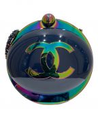 CHANELシャネル）の古着「シャネル レジン ブラス 虹色メタル オン ザ ムーン ミノディエール」｜タマムシ