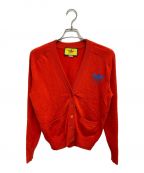 GUCCI×adidasグッチ×アディダス）の古着「GGソフトウールカーディガン」｜レッド