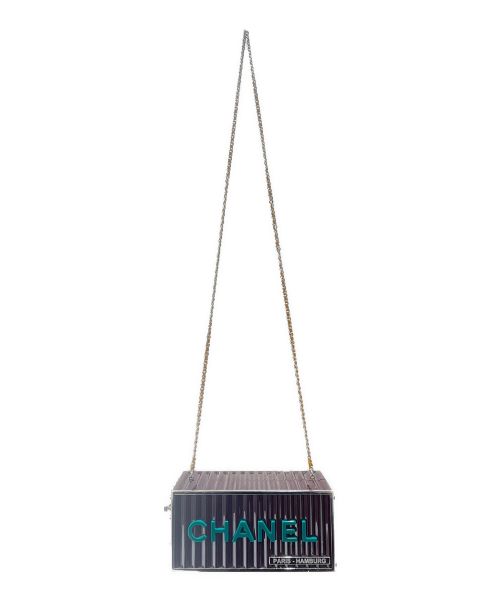 CHANEL（シャネル）CHANEL (シャネル) Chanel Shipping Container Minaudiere CCコンテナ ショルダーバッグ マルチ サイズ:-の古着・服飾アイテム