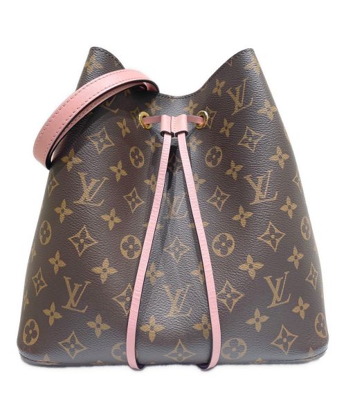 LOUIS VUITTON（ルイ ヴィトン）LOUIS VUITTON (ルイ ヴィトン) ネオノエ モノグラム ブラウン×ローズプードル サイズ:-の古着・服飾アイテム