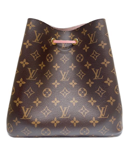 LOUIS VUITTON（ルイ ヴィトン）LOUIS VUITTON (ルイ ヴィトン) ネオノエ モノグラム ブラウン×ローズプードル サイズ:-の古着・服飾アイテム