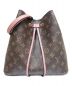 LOUIS VUITTON（ルイ ヴィトン）の古着「ネオノエ モノグラム」｜ブラウン×ローズプードル