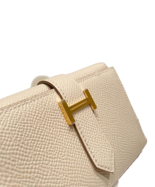 HERMES（エルメス）HERMES (エルメス) ベアンコンビネ ウォレット ナタ×ゴールド金具 サイズ:- 未使用品の古着・服飾アイテム