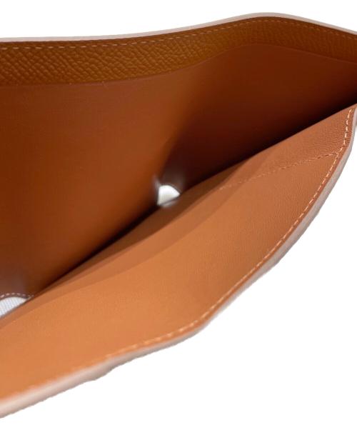 HERMES（エルメス）HERMES (エルメス) ベアンコンビネ ウォレット ナタ×ゴールド金具 サイズ:- 未使用品の古着・服飾アイテム