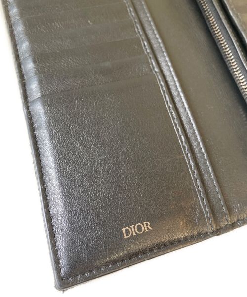 Dior（ディオール）Dior (ディオール) トロッター長財布 ブラック サイズ:-の古着・服飾アイテム