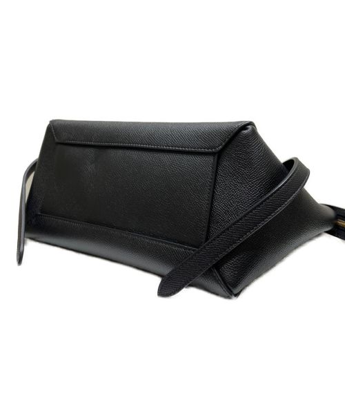 CELINE（セリーヌ）CELINE (セリーヌ) ベルトバッグ ブラック サイズ:マイクロの古着・服飾アイテム