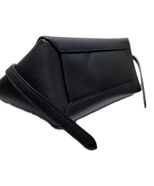 CELINE（セリーヌ）CELINE (セリーヌ) ベルトバッグ ブラック サイズ:マイクロの古着・服飾アイテム